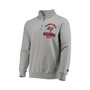 Men's Heather Gray Tampa Bay Buccaneers Heisman Quarter-Zip Jacket