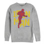 Marvel Men's Avengers Endgame Iron Man 3d Pop Art, Crewneck Fleece