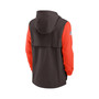 Men's Brown, Orange Cleveland Browns Sideline Player Quarter-zip Hoodie