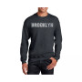 Men's Word Art Brooklyn Neighborhoods Crewneck Sweatshirt