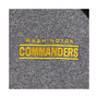 Men's Gray, Black Washington Commanders Runners Raglan Full-Zip Track Jacket