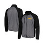 Men's Gray, Black Washington Commanders Runners Raglan Full-Zip Track Jacket