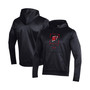 Men's Black Wisconsin Badgers Football Fleece Pullover Hoodie