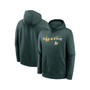 Men's Green Oakland Athletics Swoosh NeighborHOOD Pullover Hoodie