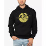 Men's Halloween Bats Word Art Hooded Sweatshirt