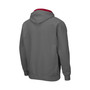 Men's Charcoal Alabama Crimson Tide Big and Tall Full-Zip Hoodie