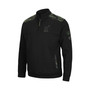 Men's Black Navy Midshipmen OHT Military-Inspired Appreciation Commo Fleece Quarter-Zip Jacket