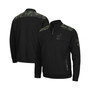 Men's Black Navy Midshipmen OHT Military-Inspired Appreciation Commo Fleece Quarter-Zip Jacket