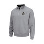 Men's Heathered Gray Vanderbilt Commodores Tortugas Team Logo Quarter-Zip Jacket