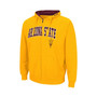 Men's Gold-Tone Arizona State Sun Devils Arch Logo 3.0 Full-Zip Hoodie
