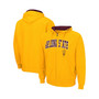 Men's Gold-Tone Arizona State Sun Devils Arch Logo 3.0 Full-Zip Hoodie