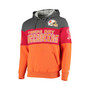 Men's Gray, Red Tampa Bay Buccaneers Extreme Fireballer Throwback Pullover Hoodie