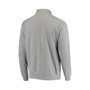 Men's Heathered Gray Oklahoma Sooners Tortugas Logo Quarter-Zip Jacket
