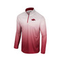 Men's White, Cardinal Arkansas Razorbacks Laws of Physics Quarter-Zip Windshirt