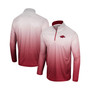 Men's White, Cardinal Arkansas Razorbacks Laws of Physics Quarter-Zip Windshirt