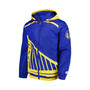 Men's Royal Golden State Warriors The Triple Double Full-Zip Hoodie Jacket
