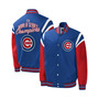 Men's Royal Chicago Cubs Title Holder Full-Snap Varsity Jacket