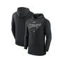 Men's Heather Black Chicago White Sox Authentic Collection Early Work Tri-Blend Performance Pullover Hoodie