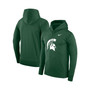 Men's Green Michigan State Spartans Performance Pullover Hoodie