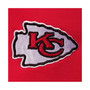 Men's Red, Gold-Tone Kansas City Chiefs Big and Tall Quarter-Zip Hoodie