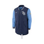 Men's Navy Tampa Bay Rays Dugout Performance Full-Zip Jacket