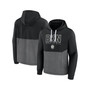 Men's Branded Black Brooklyn Nets Successful Tri-Blend Pullover Hoodie