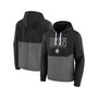 Men's Branded Black Brooklyn Nets Successful Tri-Blend Pullover Hoodie