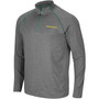 Men's Heathered Charcoal Oregon Ducks Robert Raglan Quarter-Zip Jacket