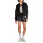 Women's Faux The Record Leather Shorts