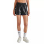 Women's Faux The Record Leather Shorts
