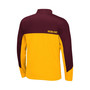 Men's Maroon, Gold Arizona State Sun Devils Triple Dog Dare Quarter-Zip Jacket