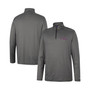 Men's Charcoal LSU Tigers Logo Quarter-Zip Windshirt