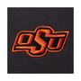 Men's Charcoal Oklahoma State Cowboys Tortugas Logo Quarter-Zip Jacket