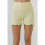Women's Biker Shorts with Ruffle