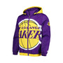 Men's Purple Los Angeles Lakers The Triple Double Full-Zip Hoodie Jacket