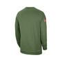 Men's Olive Arizona Wildcats Military-Inspired Pullover Sweatshirt