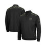 Men's Black Memphis Tigers OHT Military-Inspired Appreciation Commo Fleece Quarter-Zip Jacket