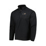 Men's Heathered Black Philadelphia Flyers Course Quarter-Zip Jacket