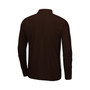 Men's Heathered Gray, Brown Wyoming Cowboys Prospect Quarter-Zip Jacket