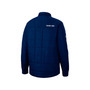 Men's Navy Penn State Nittany Lions Detonate Quilted Full-Snap Jacket