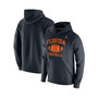 Men's Brand Black Florida Gators Retro Football Club Fleece Pullover Hoodie