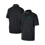 Men's Black Oregon Ducks Coaches Half-Zip Short Sleeve Jacket