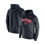 Men's Black Ohio State Buckeyes Script Vintage-Like School Logo Pullover Hoodie