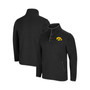 Men's Black Iowa Hawkeyes Rebound Snap Pullover Jacket