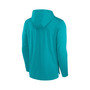 Men's Aqua Miami Dolphins Performance Team Pullover Hoodie