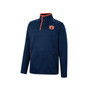 Men's Navy Auburn Tigers Rebound Quarter-Snap Jacket