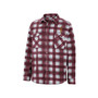 Men's Maroon, White Arizona State Sun Devils Ellis Plaid Full-Snap Shirt Jacket