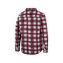 Men's Maroon, White Arizona State Sun Devils Ellis Plaid Full-Snap Shirt Jacket