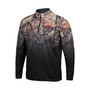 Men's Black Texas A M Aggies Mossy Oak Fleet II Quarter-Zip Jacket