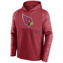 Men's Cardinal Arizona Cardinals Shade Defender Raglan Pullover Hoodie